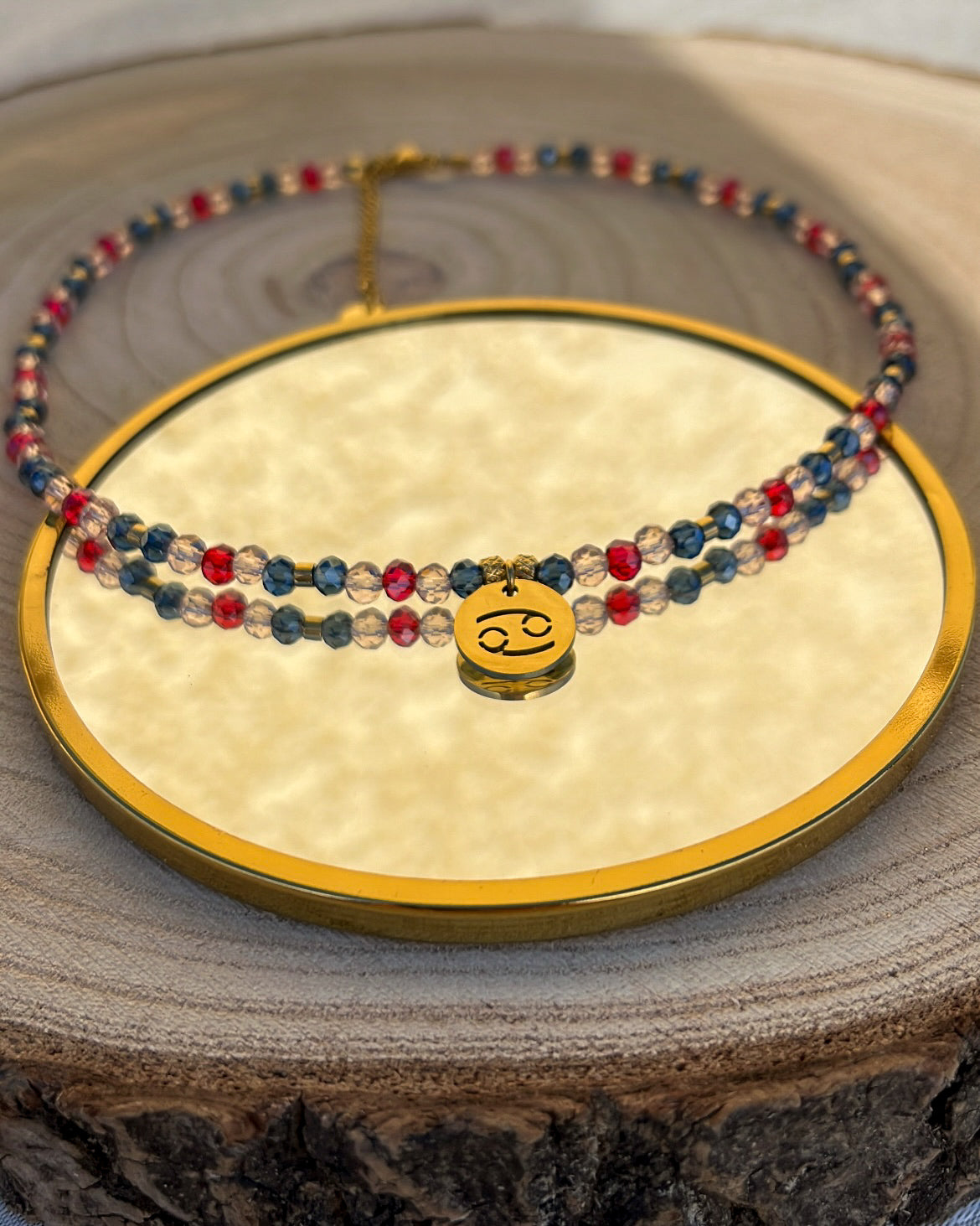 Collier Astro Facettes