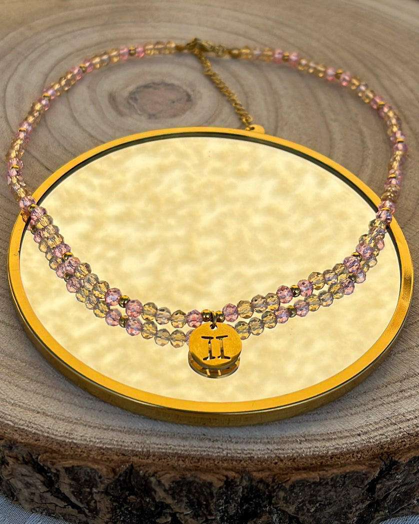 Collier Astro Facettes