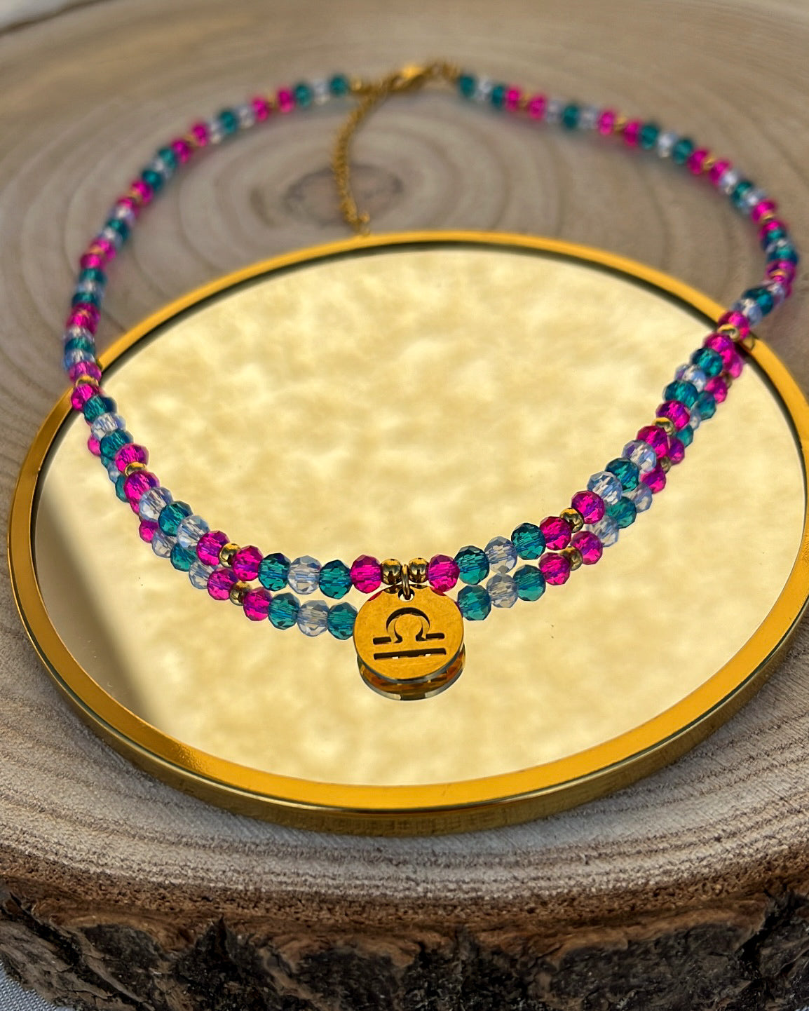 Collier Astro Facettes