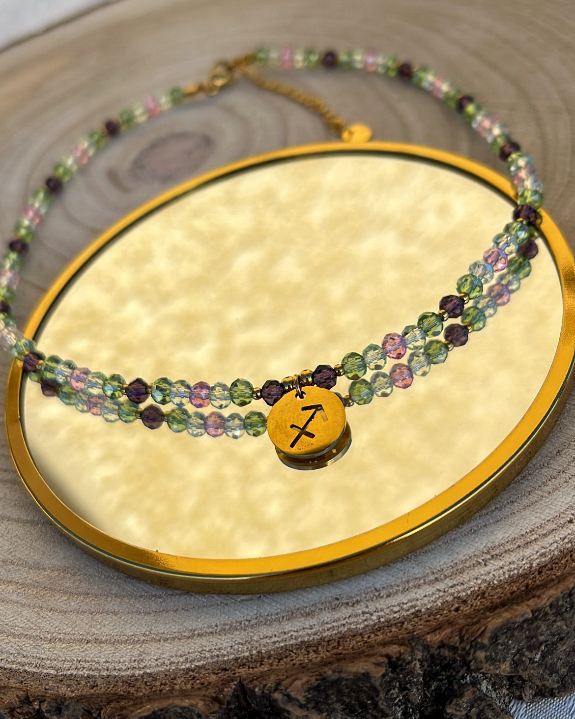 Collier Astro Facettes
