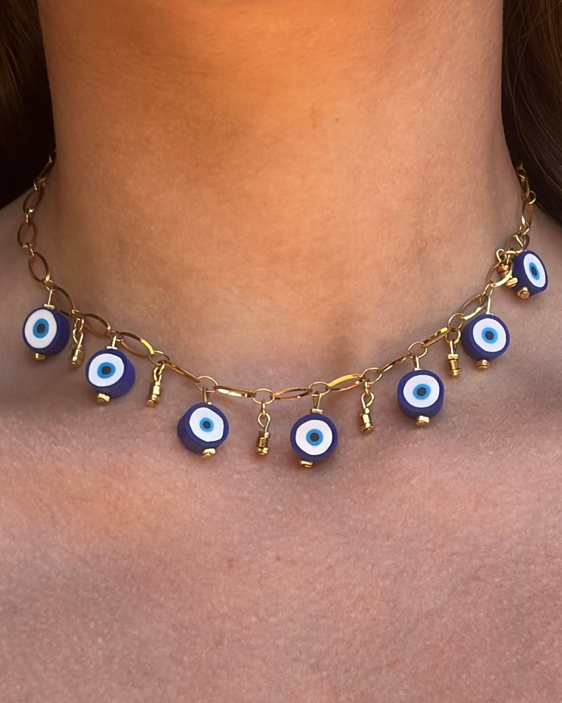 Collier Douce yeux grecs