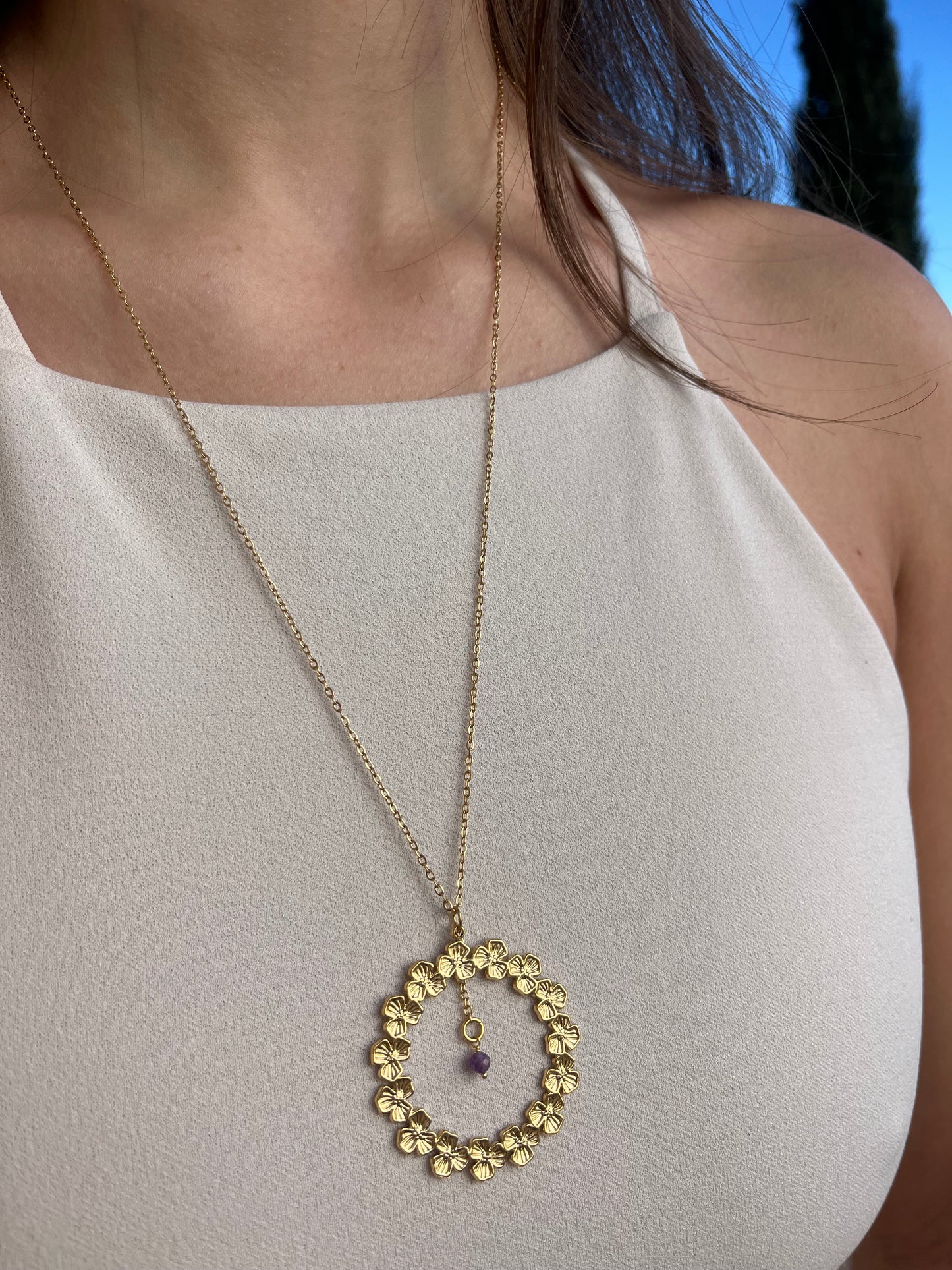 Collier Reine Améthyste