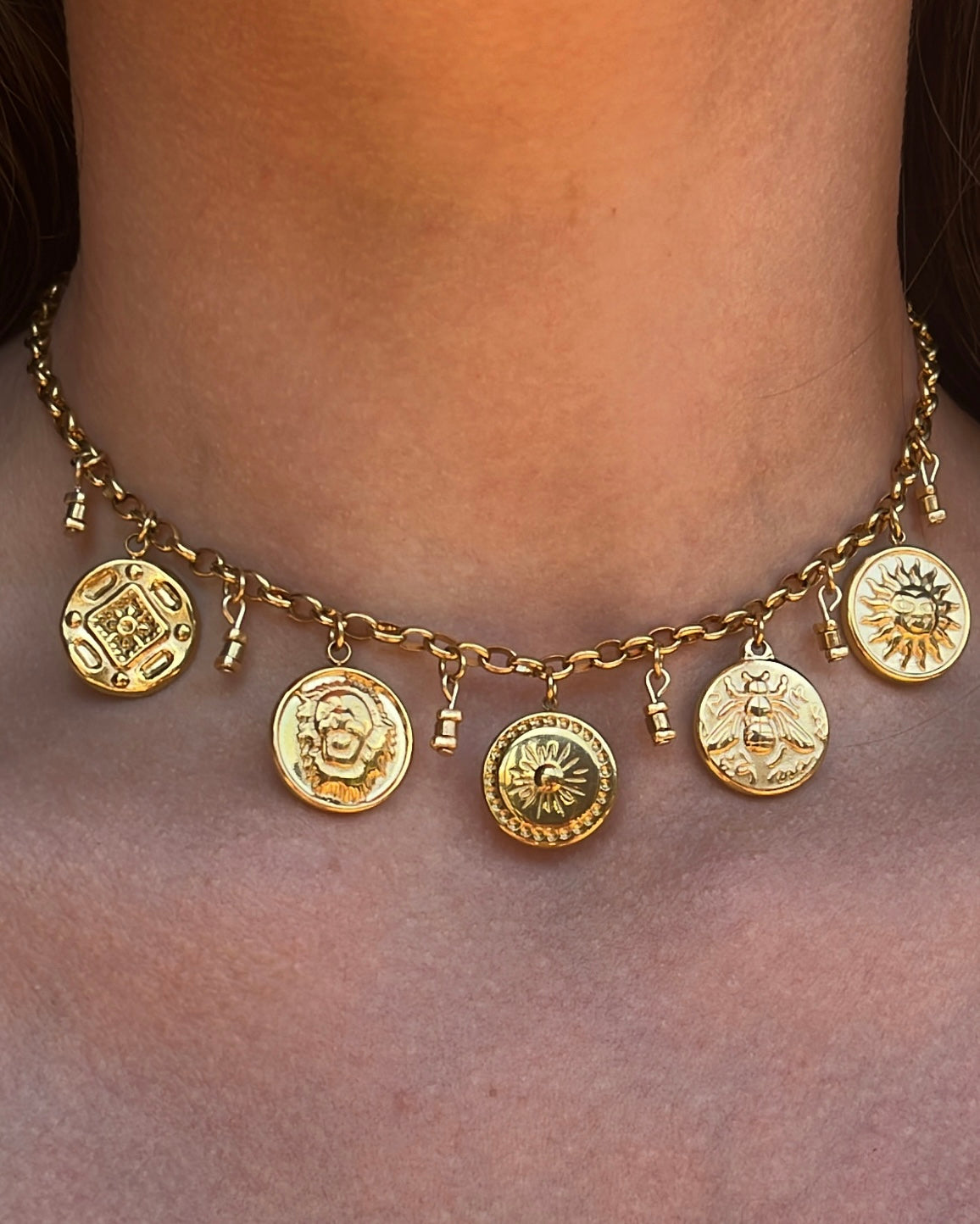 Collier Douce médaillon