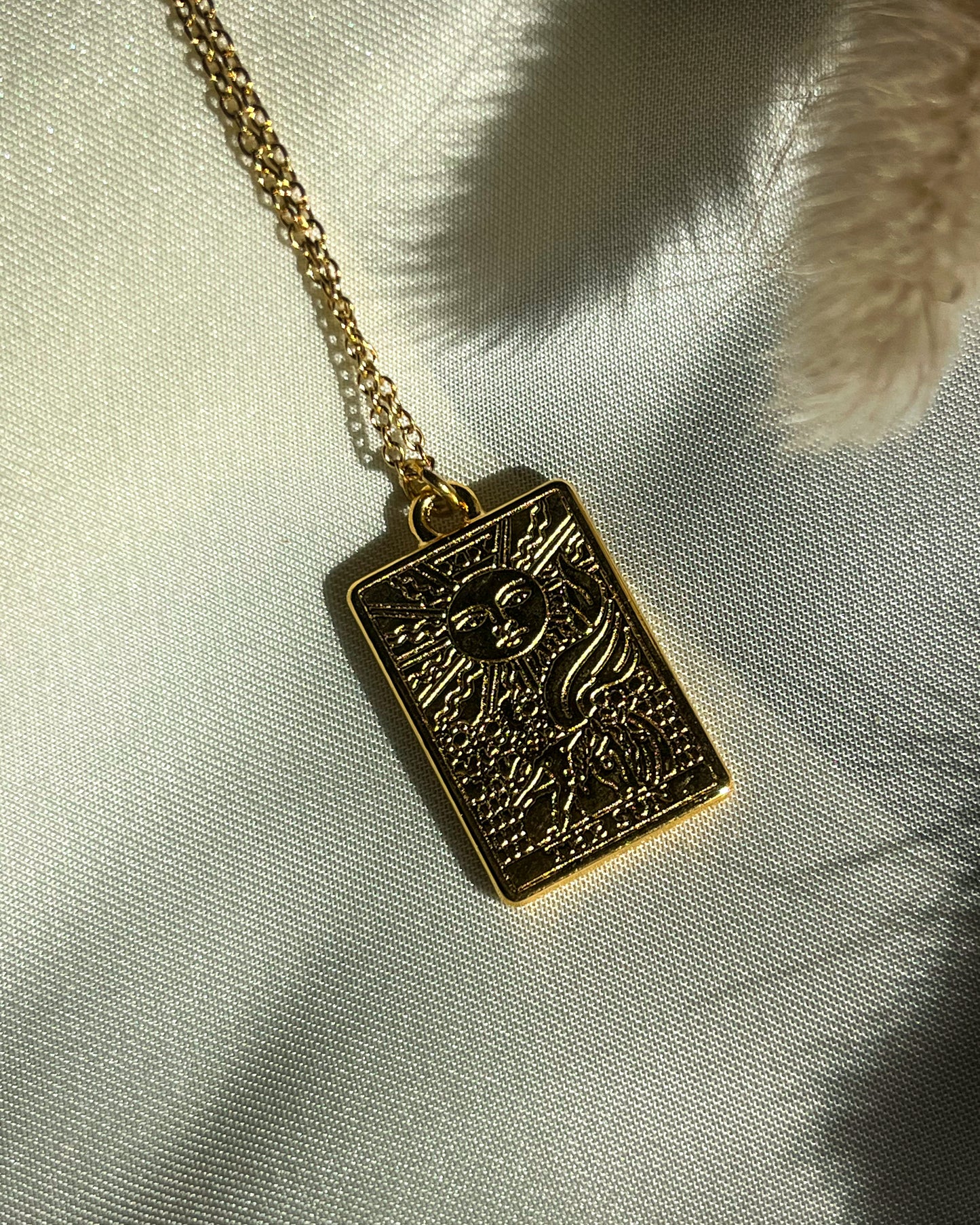 Collier Tarot "Le Soleil"
