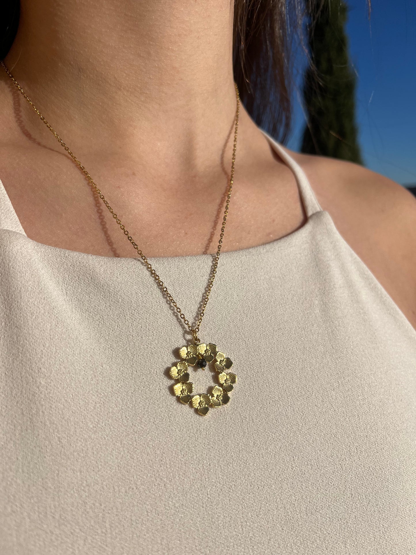 Collier Roi Onyx Noir