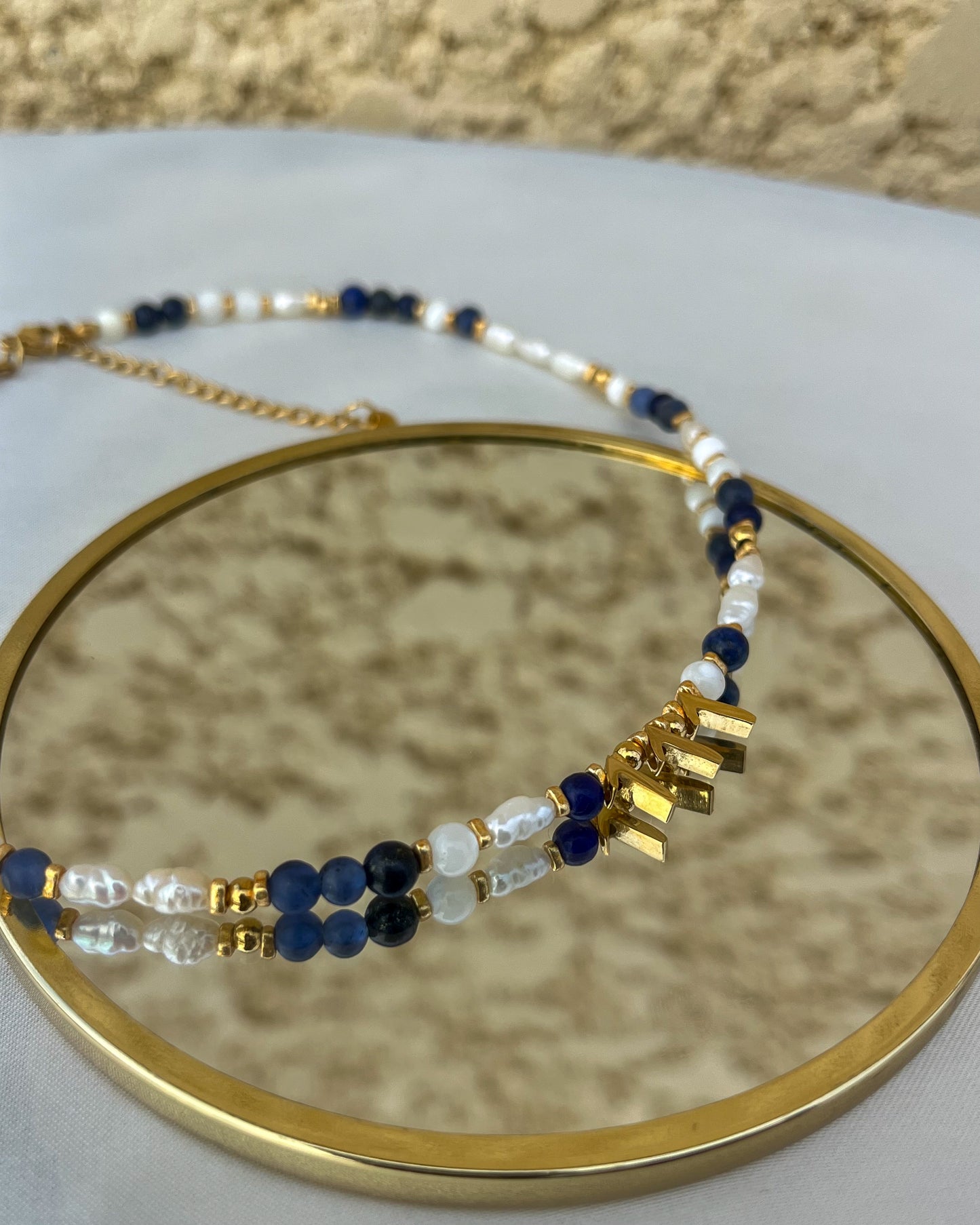 Collier Ange Bleu