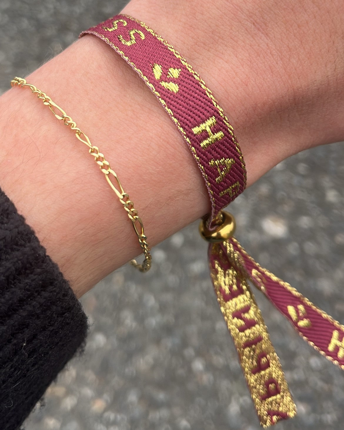 Bracelet Ruban Happiness