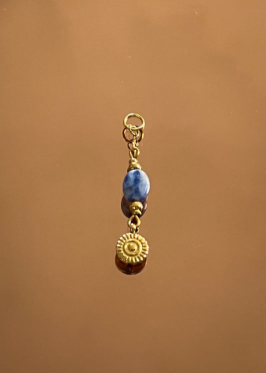 Chaîne de piercing Sodalite