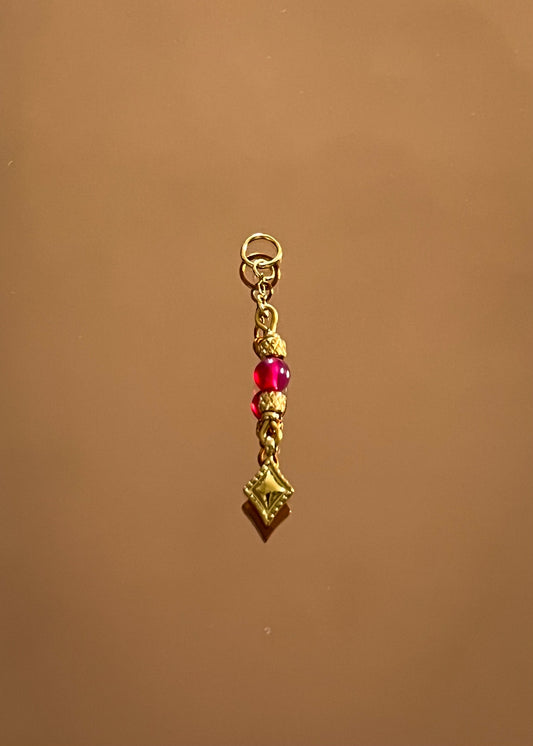 Chaîne de piercing Fushia