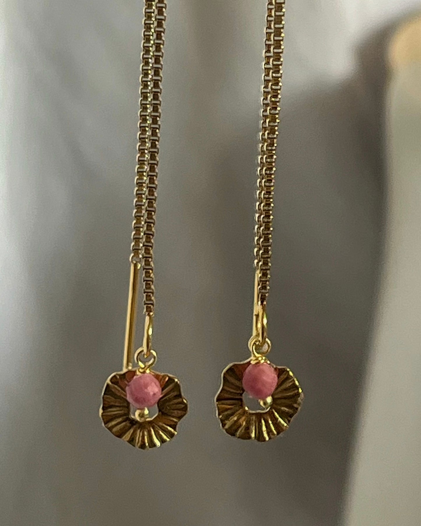 Boucles Rayonne Rhodonite