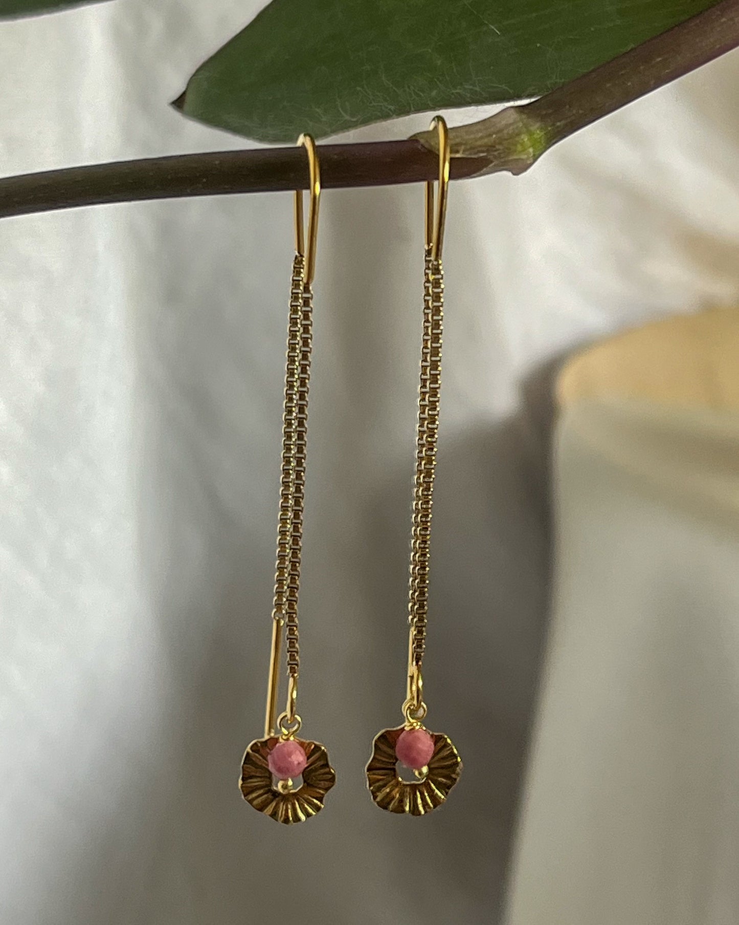 Boucles Rayonne Rhodonite