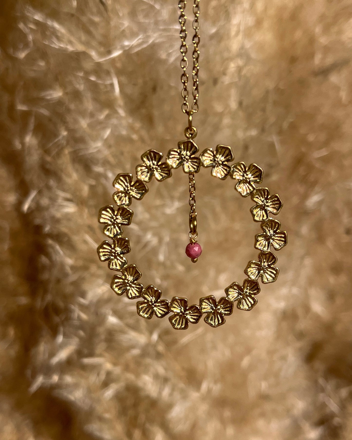 Collier Reine Rhodonite